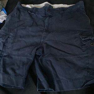 Navy Blue Polo Shorts
